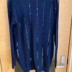 moussy✨店頭完売✨スパンコール付きカーディガン✨の画像