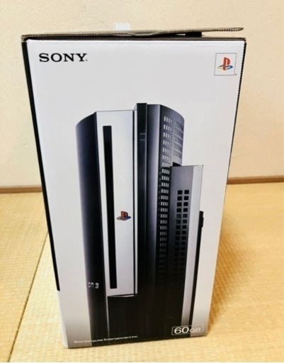 激レア　新品未開封 PLAYSTATION3 PS3本体 初期型 60GB 日本製品 CECHA00 SONY PS1 PS2 対応モデル