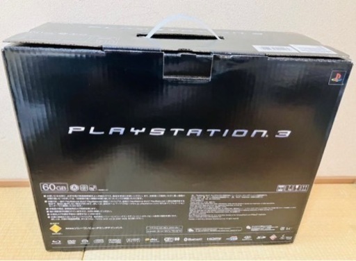 激レア　新品未開封 PLAYSTATION3 PS3本体 初期型 60GB 日本製品 CECHA00 SONY PS1 PS2 対応モデル