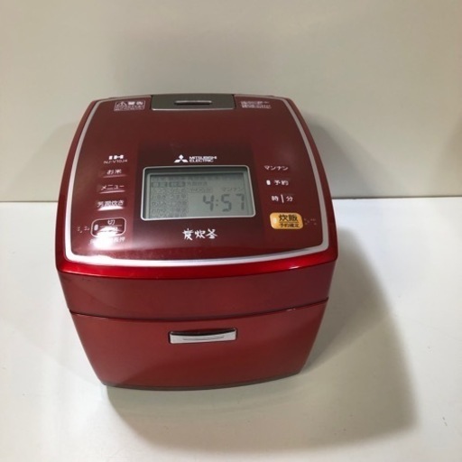 IH炊飯器　三菱　MITSUBISHI  NJ-V10J4 レッド　16年