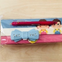 ペコちゃん ロック付き筆箱の画像
