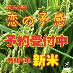 💮新米 『❤️恋の予感』🌾玄米30kg 🍁広島県産　#02