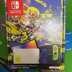 【未開封】Nintendo Switch 有機EL スプラトゥーン 3 エディション 本体