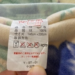 毛布　未使用品の画像