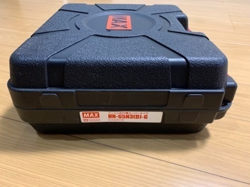 未使用品 マックス MAX 高圧コイルネイラ HN-65N3(D)-G クールグレー 高圧釘打機 