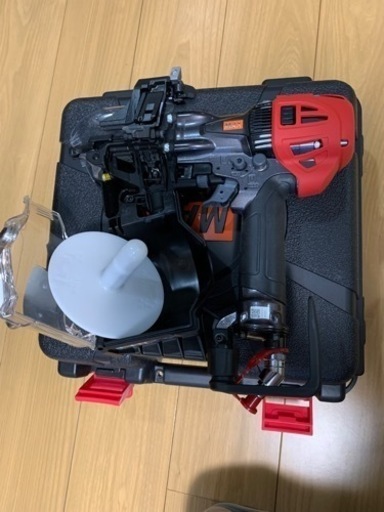 未使用品 マックス MAX 高圧コイルネイラ HN-65N3(D)-G クールグレー 高圧釘打機 