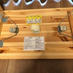 無印良品　折りたたみテーブルの画像