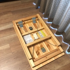 無印良品　折りたたみテーブルの画像