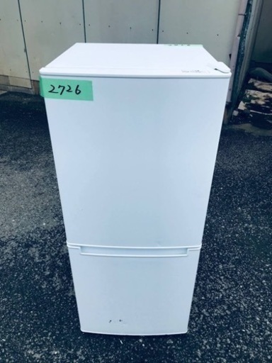 ✨2020年製✨2726番 ニトリ✨2ドア冷蔵庫✨NTR-106‼️