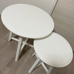 IKEA 円形テーブル 丸テーブル 109cm - メルカリ