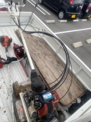 草刈機。 オーレック スパイダーモア SP851。 4WD。動作確認済み