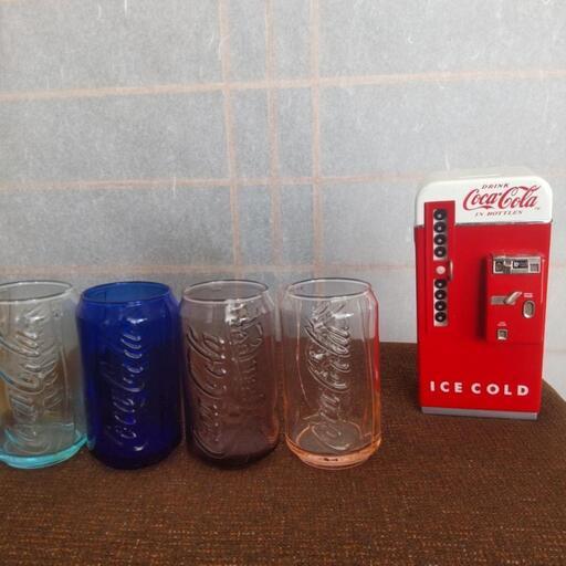 コカ・コーラ貯金箱 マクドナルド グラス