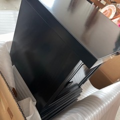 脇置き　唐木木製一対の画像