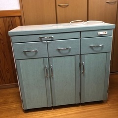 グリーン　キッチンボード
