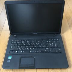 東芝ノートブックパソコン 17インチ  Dynabook Satellite B372/H （お取引き中）の画像