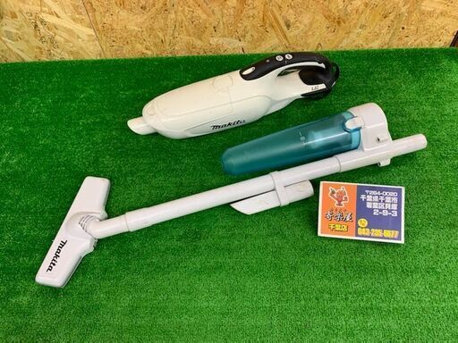 マキタ　充電式クリーナ　CL182FDZW（サイクロンアタッチメント付き）