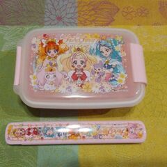 プリキュアお弁当箱&箸のセット