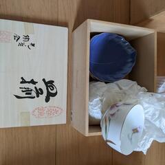 九谷焼　陶全作　湯呑み茶碗　小皿　受け皿　骨董品の画像