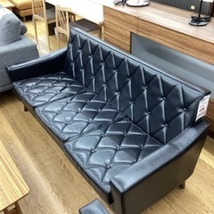KI-36【新入荷　リサイクル品】カリモク60 ロビーチェア3シ...