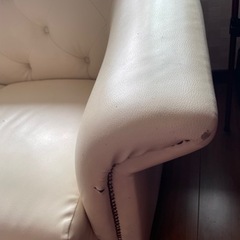 白いソファー - while couch - (キャンセル待ち)の画像