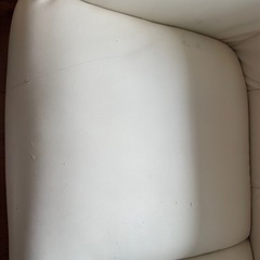 白いソファー - while couch - (キャンセル待ち)の画像