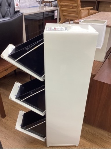 KI-38【新入荷　リサイクル品】ダルトン　TRIDECKER 3段　ベージュ