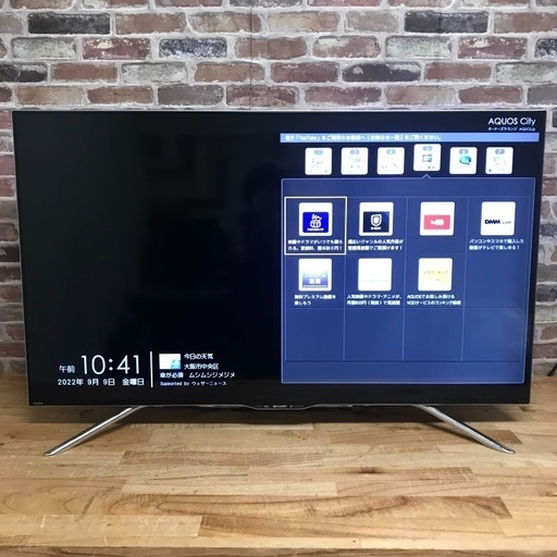 即日受渡❣️SHARP  AQUOS50型　4K液晶TV YouTube43000円