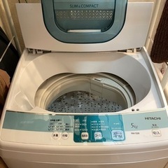 【9/15(木)22:00まで！】5kg洗濯機の画像