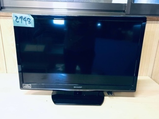 2748番 SHARP✨液晶テレビ✨LC-24K9‼️