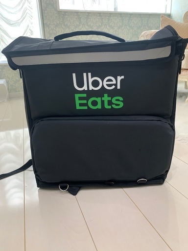 新品ウバッグ　ロゴ入り　ウーバーイーツ　ウバック　食品デリバリー　保冷リュック