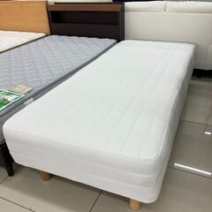 無印良品★ベット★脚付きマットレス★セミシングル★洗えるカバー