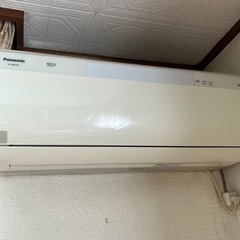 決まりました→【差し上げます】パナソニッククーラー　エアコン　2...