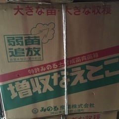 増収なえとこ 苗箱