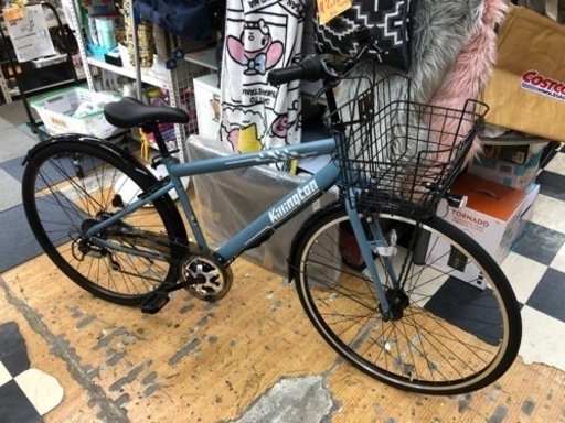 売り切れました！使用わずか1週間！27インチシティサイクル 自転車 美品です！