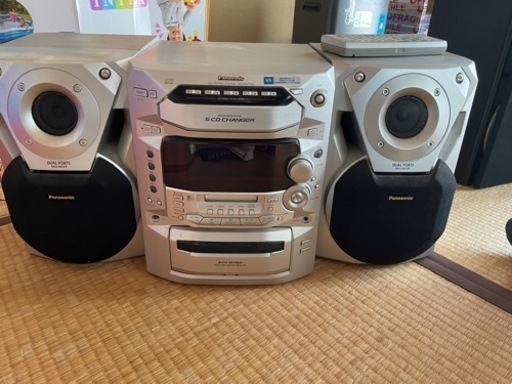CD MD コンポ　まだまだ使えます
