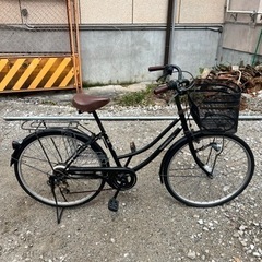 【3段変速付き】自転車（26インチ）