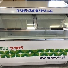 ●販売終了●フタバアイスクリーム　業務用冷凍ショーケース　レトロ　冷凍庫　中古品