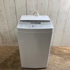 終　☆未使用？美品☆ 2021年製 洗濯機 AQUA AQW-S45JBK 家電 菊KB