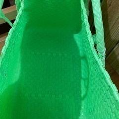 バリ直輸入　お買い物　ストローバック　大の画像