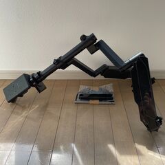 パソコンモニターアーム　ツインモニターアームの画像