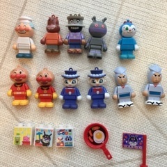 アンパンマン  はじめてのブロックワゴン　おまけ付きの画像