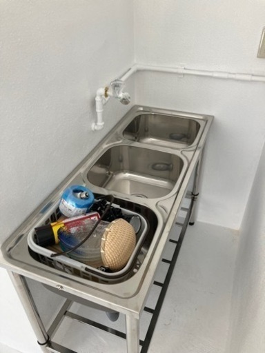 新品三層シンク値下げ