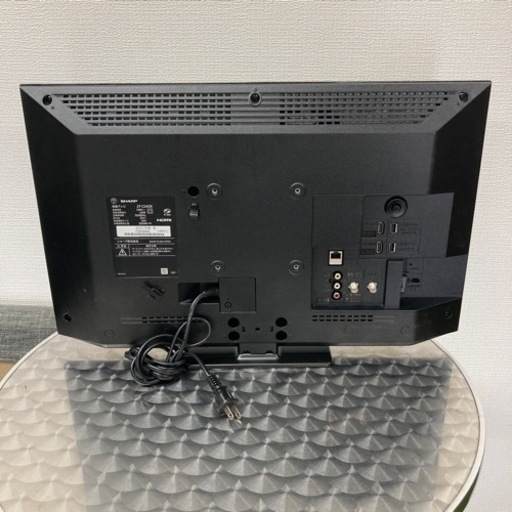 ★【中古品】SHARPテレビ24インチ　2T-C24DE
