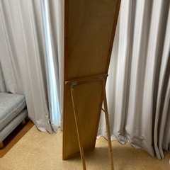 【お譲りします】木製ミラー　全身鏡の画像