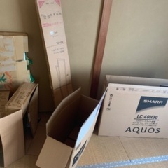 【無料:本日・土日限定】ダンボール28箱の画像