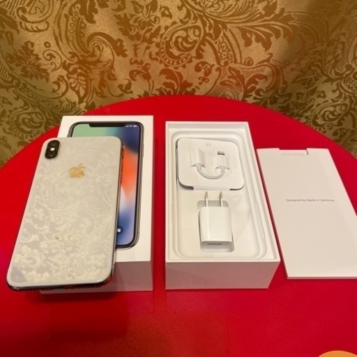 iPhone X (64GB) 画面が大きく、バッテリー100%SIMフリー