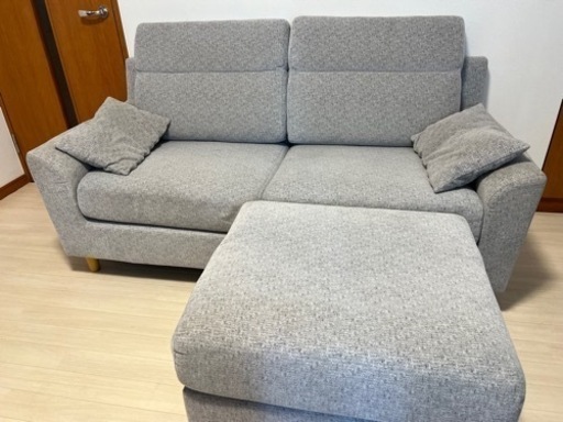 2.5人掛けカウチ付きソファ　村内ファニチャー