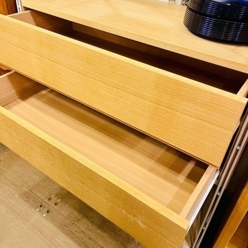 【売約済み】　【実質表示価格より２０％お値引き！！】　無印　無印良品　MUJI ユニットシェルフ　　棚セット　85cm ステンレスユニ