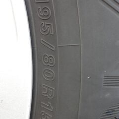 キャラバン CQGE25 スタッドレスタイヤ4本セット 195 80 R15