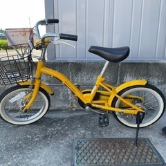 補助輪、スタンド付き　14インチ　子供用自転車の画像